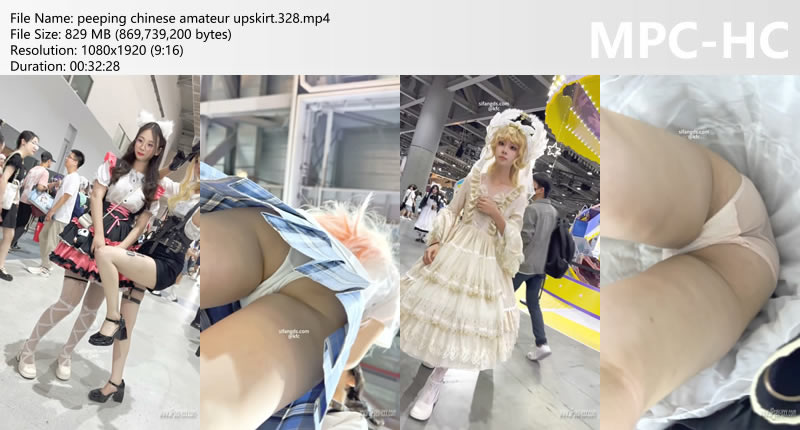 peeping chinese amateur upskirt.328